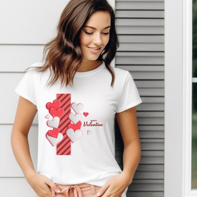 Camiseta Feliz Dia dos Namorados (Criador carregado)