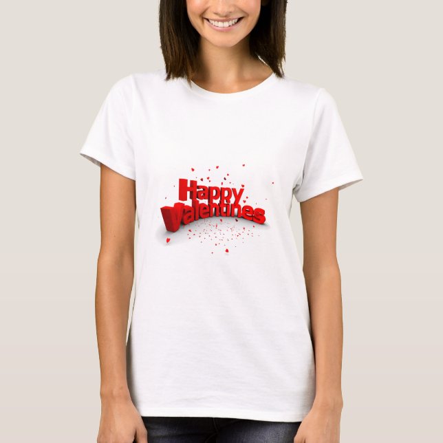 Camiseta Feliz dia dos namorados (Frente)