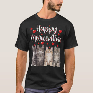 Camiseta Feliz Dia dos Namorados 2022 Gatos Cute Matchin