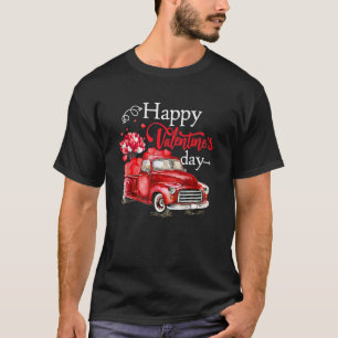 Camiseta Feliz Dia dos Namorados Caminhão Carregando Amor D