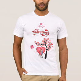 Camiseta Feliz Dia dos Namorados – Casal Romântico