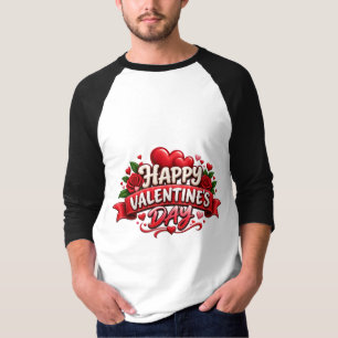 Camiseta Feliz Dia dos Namorados Conjunto Combinando