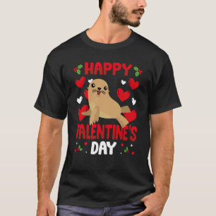 Camiseta Feliz Dia dos Namorados, Leão de Leão, Amor Animal