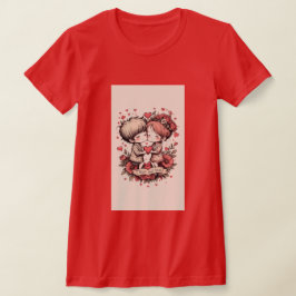 Camiseta Feliz Dia dos Namorados Presente Personalizado