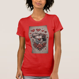 Camiseta Feliz Dia dos Namorados Presente Personalizado