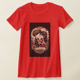 Camiseta Feliz Dia dos Namorados Presente Personalizado