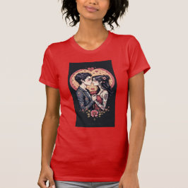 Camiseta Feliz Dia dos Namorados Presente Personalizado