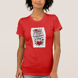 Camiseta Feliz Dia dos Namorados Presente Personalizado