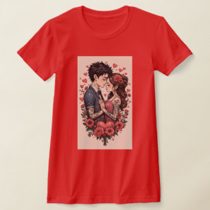Camiseta Feliz Dia dos Namorados Presente Personalizado
