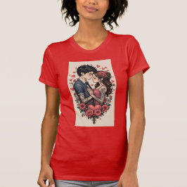 Camiseta Feliz Dia dos Namorados Presente Personalizado