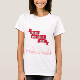Camiseta “Feliz Dia dos Namorados” Tipografia Coração Desig