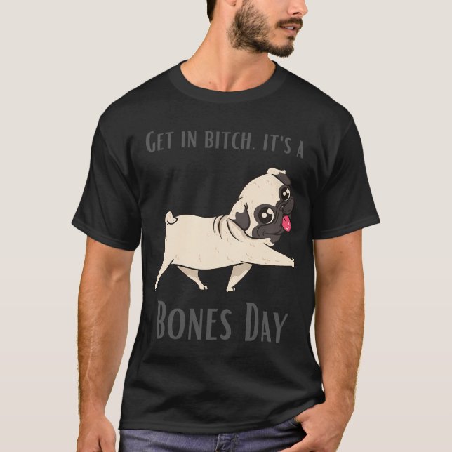 Camiseta Feliz Dia dos Ossos (Frente)