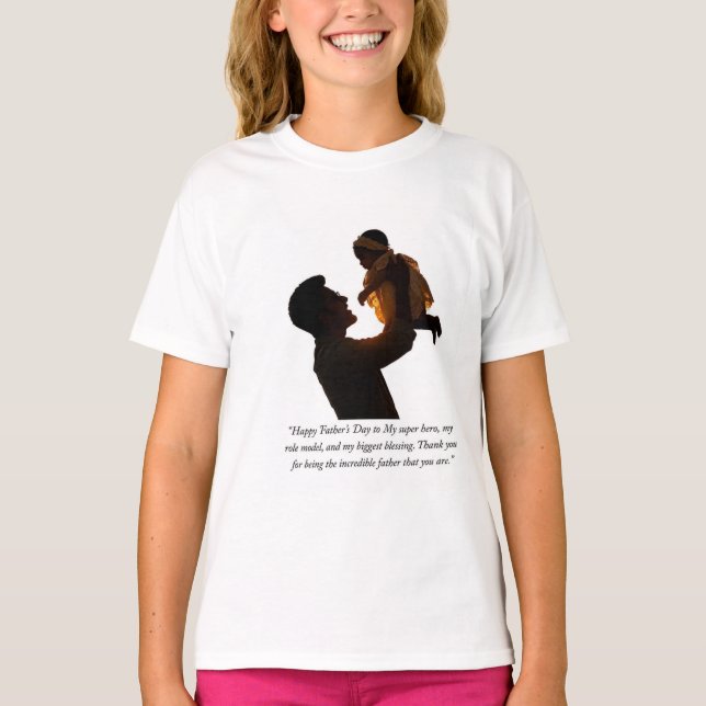 Camiseta Feliz Dia dos Pais (Frente)