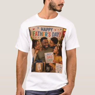 Camiseta Feliz dia dos pais