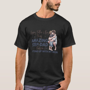 Camiseta Feliz Dia dos Pais Mostre ao Papai Algum Amor com