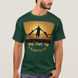 Camiseta Feliz dia dos Pais para o melhor Pai de sempre