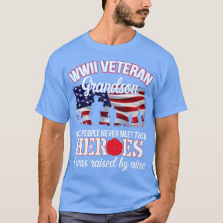 Camiseta Feliz Dia dos Veteranos Para Mim, Seu Avô