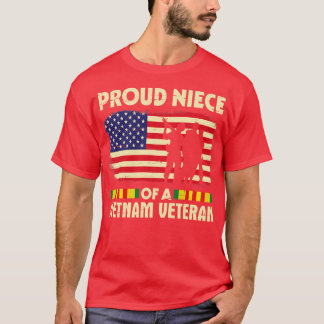 Camiseta Feliz Dia dos Veteranos Para Mim, Sua sobrinha 1