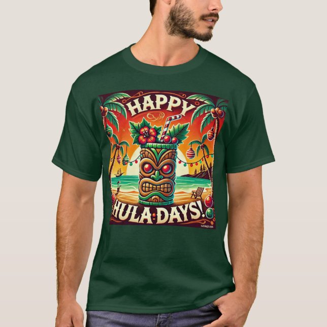 Camiseta Feliz Dia Hula! (Frente)