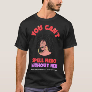 Camiseta Feliz Dia Internacional da Mulher 2023 Equitação