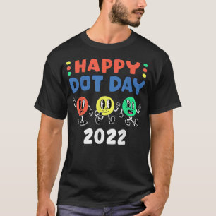 Camiseta Feliz Dia Internacional do Ponto 2022 Crianças de