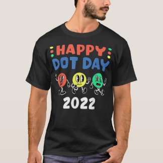 Camiseta Feliz Dia Internacional do Ponto 2022 Crianças de 