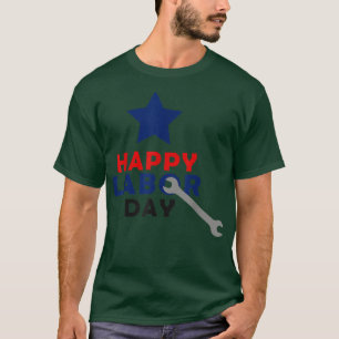 Camiseta Feliz Dia Internacional do Trabalho