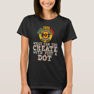 Camiseta Feliz Dia Internacional Ponto 2022 Polka Colorida
