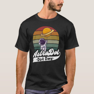 Camiseta Feliz Dia Internacional Ponto Astro Dot Dot Day Sa