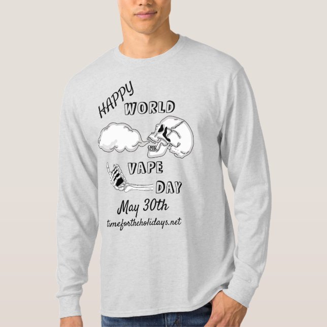 Camiseta Feliz Dia Mundial da Viva | 30 de maio (Frente)