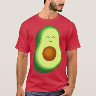 Camiseta Feliz Dia Nacional Avocado Feliz Clássico do Avoca