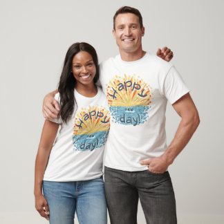 Camiseta Feliz Dia Novo!
