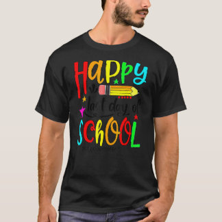 Camiseta Feliz Dia Passado Da Escola Alô Professor Stu De V