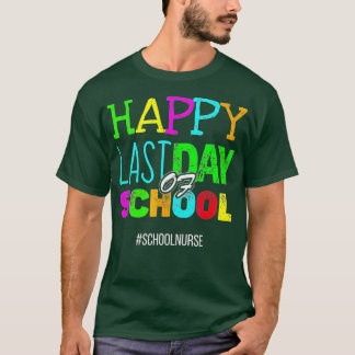 Camiseta Feliz Dia Passado da Escola Engraçada Escola Aprec