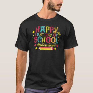 Camiseta Feliz Dia Passado Da Escola Engraçado Olá Professo