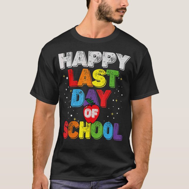 Camiseta Feliz Dia Passado Da Escola Para Professores E Est (Frente)
