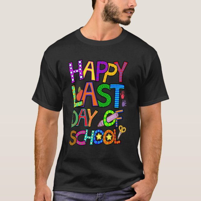 Camiseta Feliz Dia Passado Da Escola Para Professores No Ja (Frente)