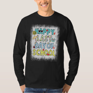 Camiseta Feliz Dia Passado Da Escola Praia Vibes Inferno