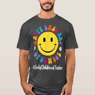 Camiseta Feliz Dia Passado da Escola Teac da Primeira Infân