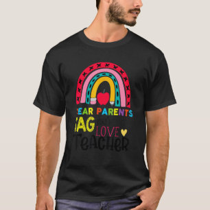 Camiseta Feliz Dia Passado de Caros Pais Dizem que você est