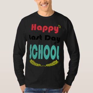 Camiseta Feliz Dia Passado De Estudantes De Cor De Gravata 