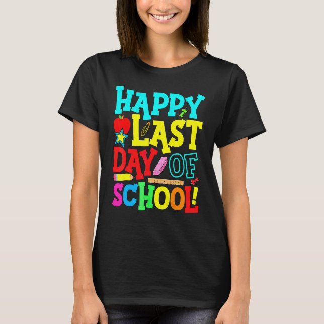 Camiseta Feliz Dia Passado De Estudantes De Pós-Graduação (Frente)