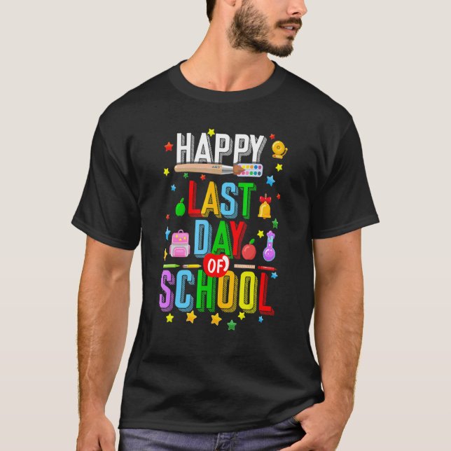 Camiseta Feliz Dia Passado De Estudantes E Professores Gra (Frente)