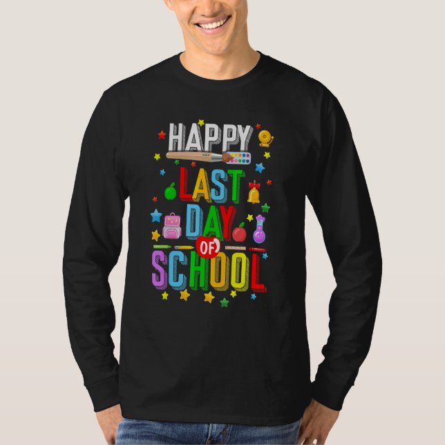 Camiseta Feliz Dia Passado De Estudantes E Professores Gra (Frente)