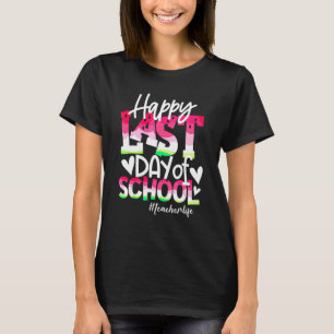Camiseta Feliz Dia Passado De Professora Da Escola A Melanc