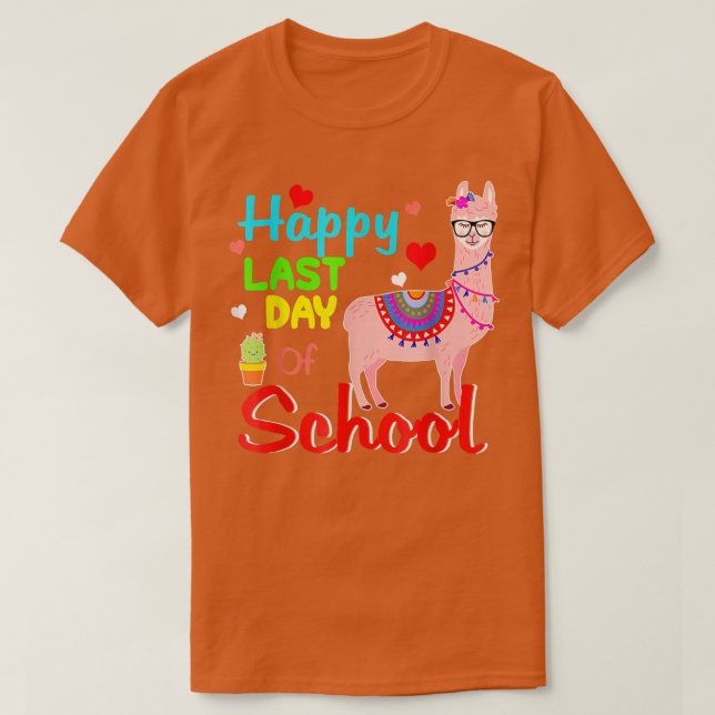 Camiseta Feliz Dia Passado de Professora ou Estudante T-Shi (Frente do Design)
