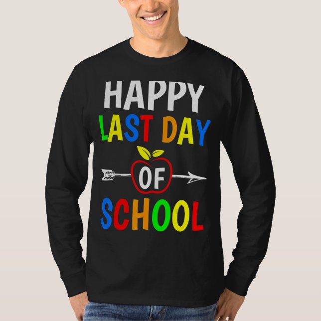 Camiseta Feliz Dia Passado de Professores Alunos (Frente)