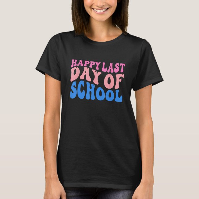 Camiseta Feliz Dia Passado De Professores Crianças Retro Gr (Frente)