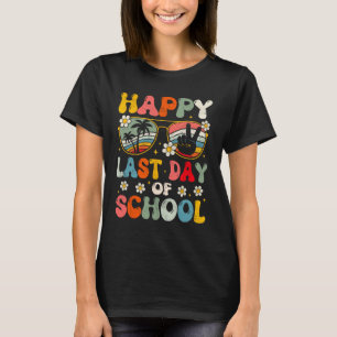 Camiseta Feliz Dia Passado De Professores De Verão Na Escol