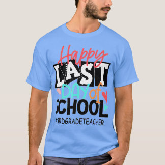 Camiseta Feliz Dia Passado de Professores do 3º Ciclo da Es
